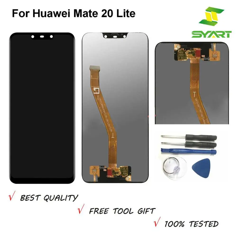 ЖК-дисплей pantalla для Huawei Mate 20 lite сборка дигитайзера Lite Maimang 7SNE LX1 экран | Мобильные