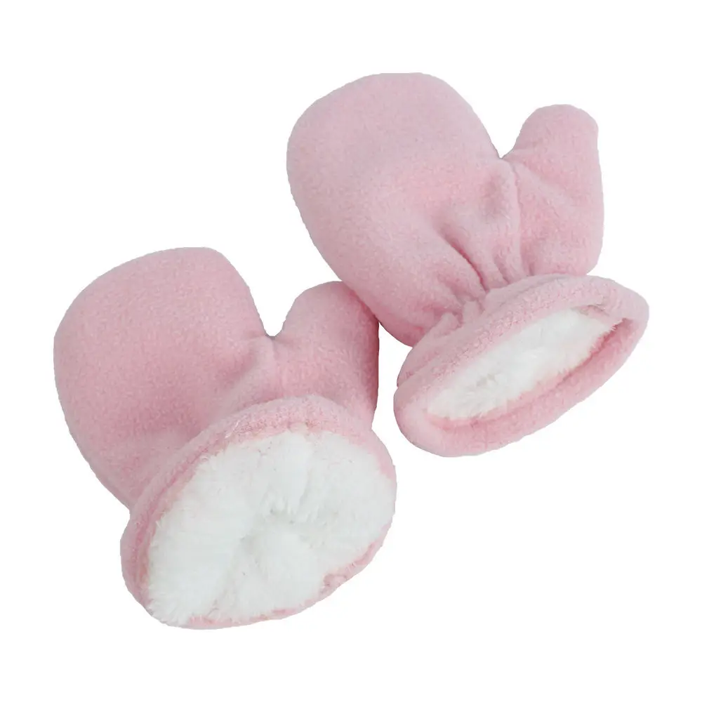 

Baby Winter Gloves Mittens Thicken Warm Fleece Glove Cute Boys Girls Hand Warmer For Newborn Baby Gift Thick Warm Gloves H156D