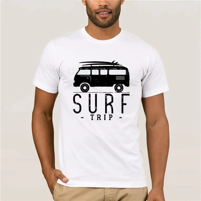 

Short fashion T-shirt men THE 100% cotton surf trip summer loose casual cool mens Summer Street Short Sleeve T-Shirt