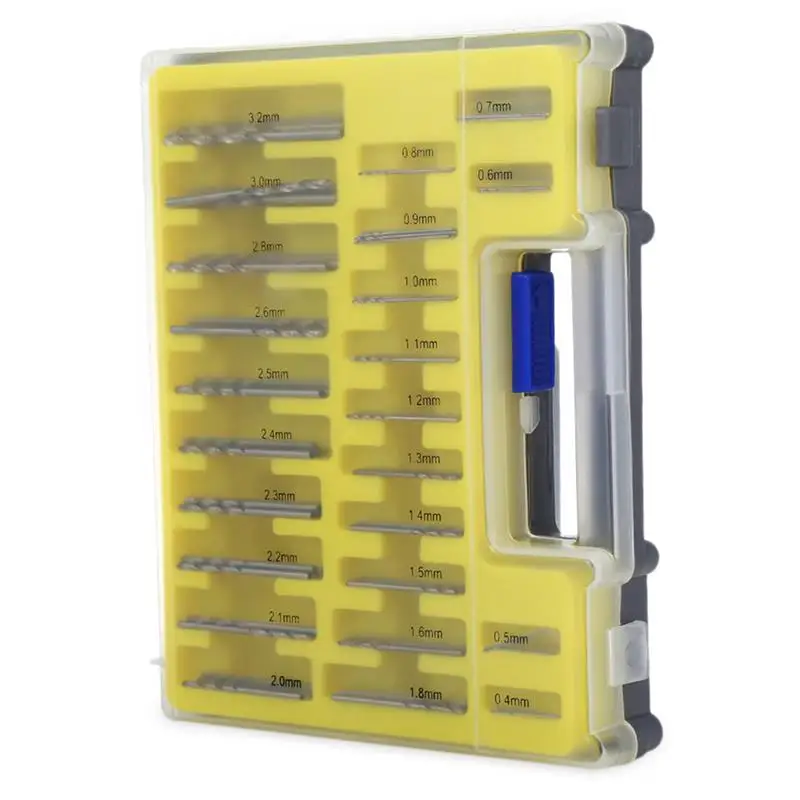 

150pcs HSS Micro Bit Mini Small Precision Hss Power Drill Bit Craft Hole Maker + Case Twist Drill Set Kit