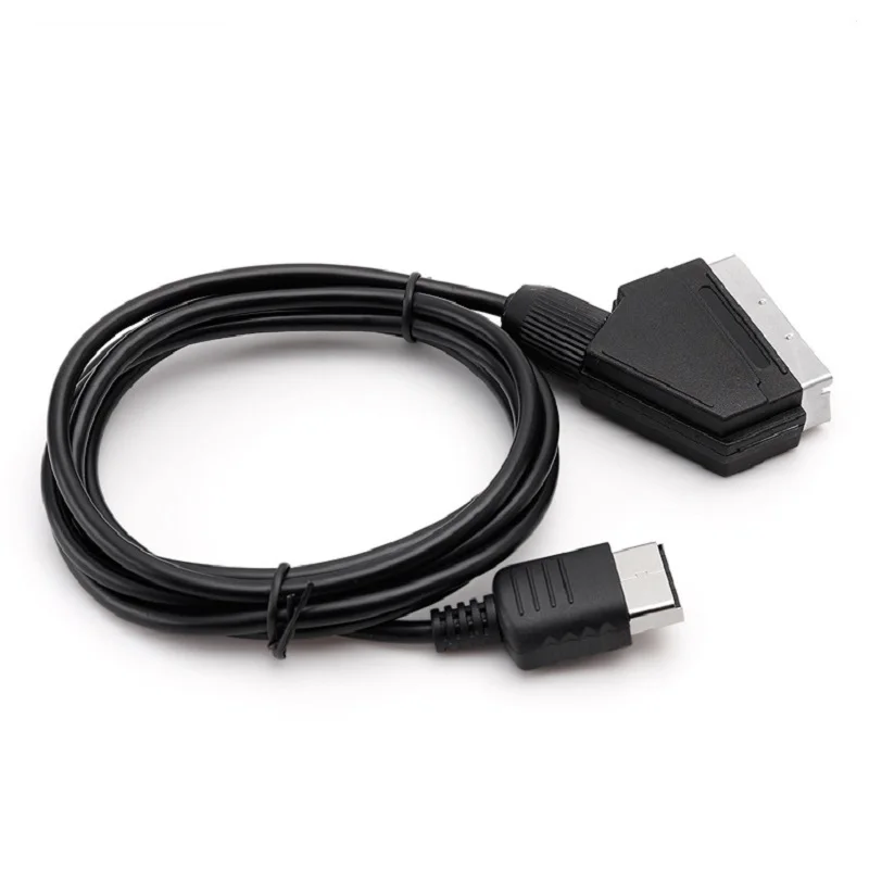 100 Pcs1.8m/6ft VGA RCA аудио кабель RGB Scart для SEGA Dreamcast постоянного тока высокое качество
