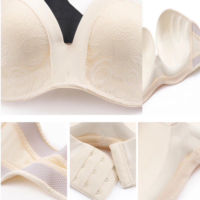 

Logirlve Women Lady Sexy Strapless Crop Top Bra Tube Top Bra Bandeau Underwear Strapless Breathable Stretch Layer Seamless