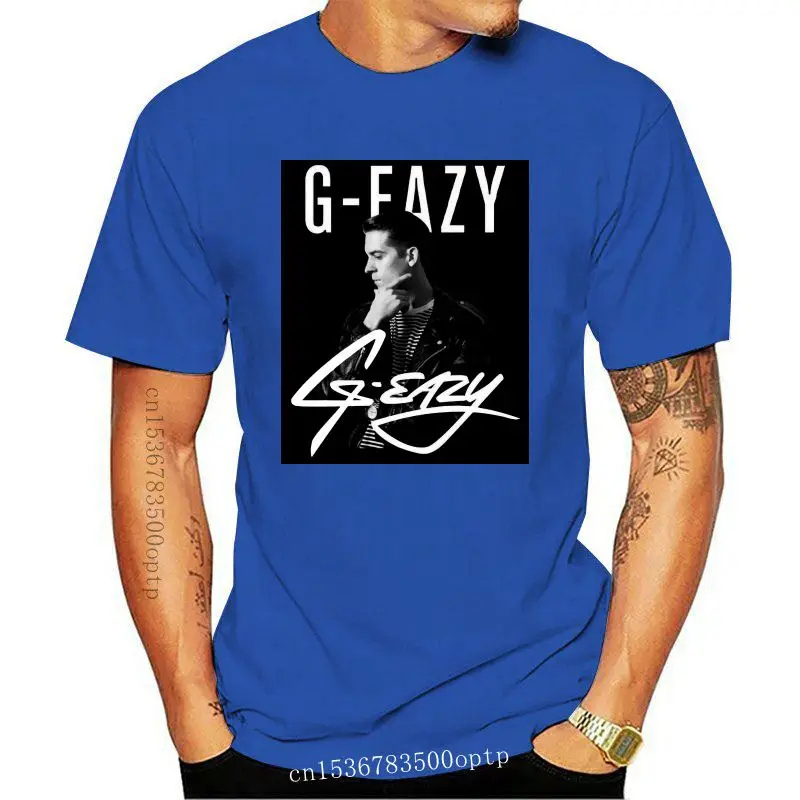 

Новые высококачественные мужские футболки с логотипом G-Eazy из 100% хлопка
