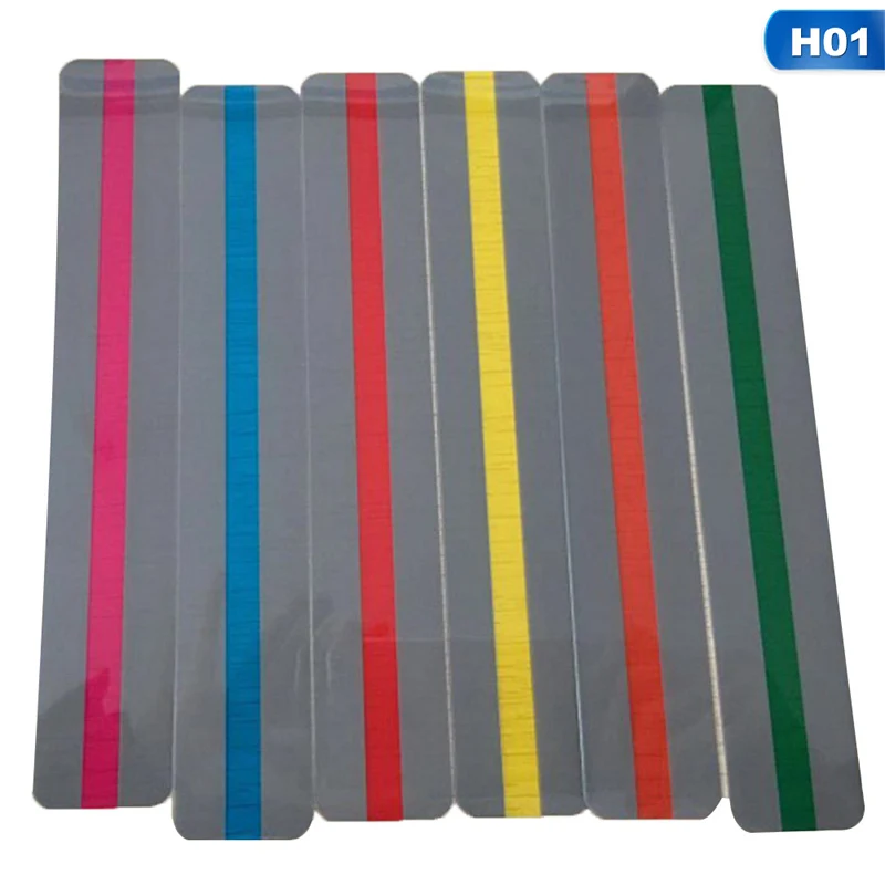 6 шт. Светодиодная лента для чтения инновационная цветная вкладка накладка