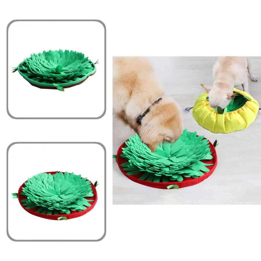 

Safe Pet Foraging Toy Non-slip Bottom Playing Toy Foraging Blanket Dog Snuffle Toy Dog Feeding Toy Dog Snuffle Toy