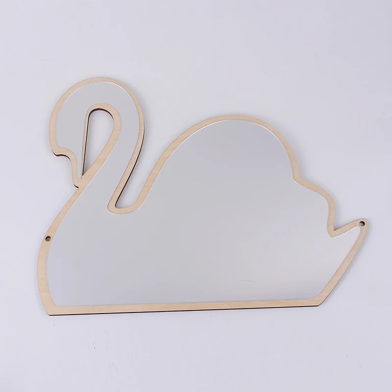 Мультяшное декоративное зеркало для ванной комнаты детская комната кролик