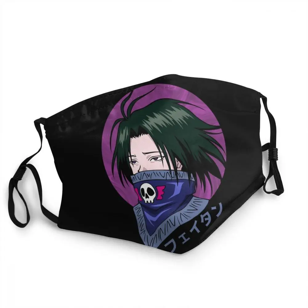 

Manga HXH FEITAN Non-Disposable Face Mask Unisex Adult Anime Hunter x Hunter Anti Dust Protection Cover Respirator Mouth-Muffle