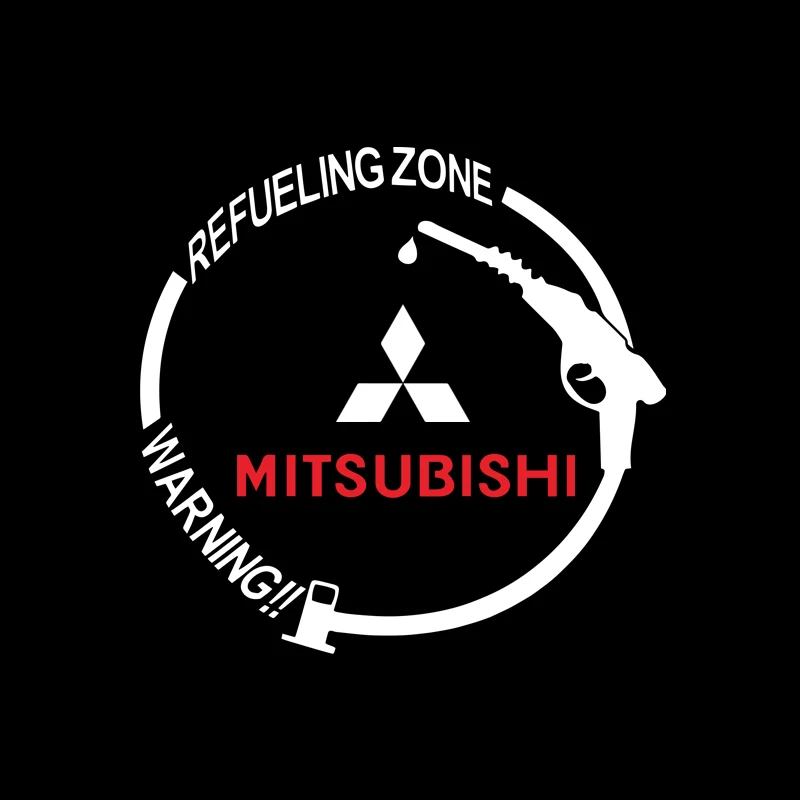 Waterproof Tank Body Sticker Fuel Cap badge For Mitsubishis ASX Lancer Pajero Outlander L200 EVO EX | Автомобили и мотоциклы