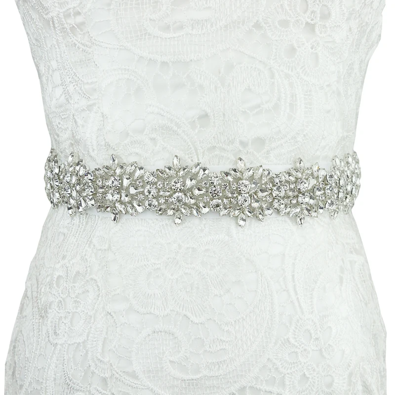 JLZXSY свадебный пояс для невесты модный с кристаллами Стразы лентой вечернего