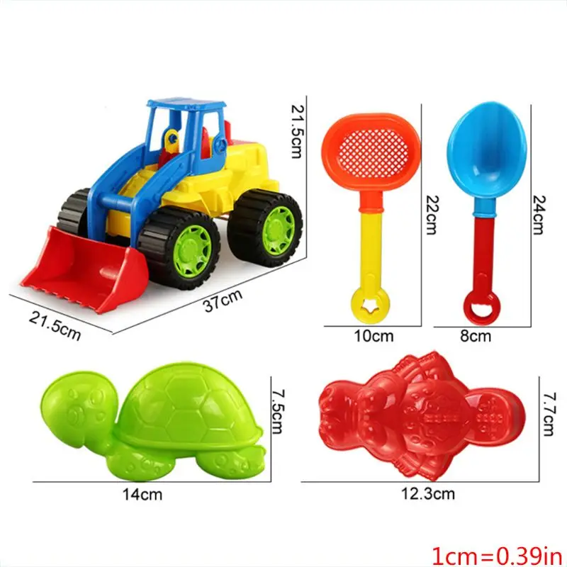 

Beach Toys for Kids 4-9pcs Baby Beach Game Toy Children Sandbox Set Kit Summer Toys for Beach Play Sand Water Play Cart
