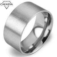 oversized titanium steel mens ring domineering matte version wide ring simple jewelry sizi 5 16
