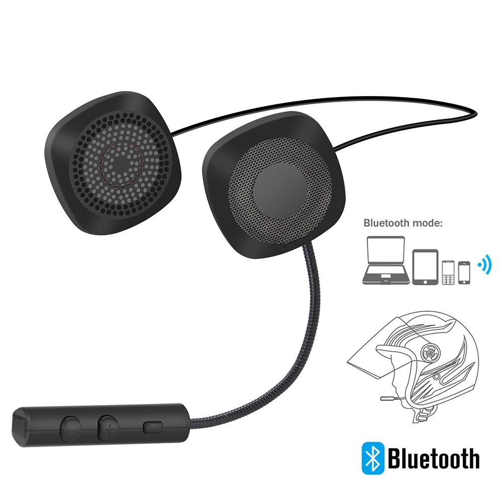 GETNOOG шлем гарнитура мотоциклетная bluetooth Водонепроницаемый Bluetooth Проводная