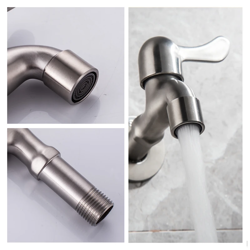 Настенный водовыпускной кран для холодной воды Стиральная Машина мойки швабр