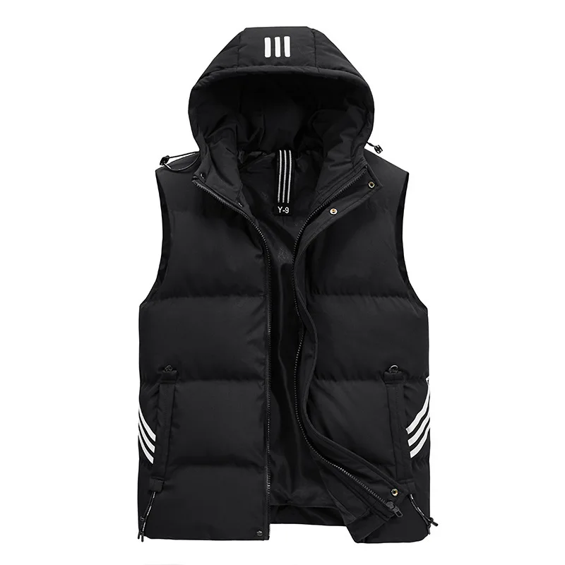 

Men Jacket Cotton Vest Men Winter Spring Jackets Vests Gilet Veste Homme Sleeveless Jacket Waistcoat 471480