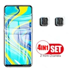 Гидрогель пленка для Redmi Note 9s Экран протектор для Redmi Note 9 s Камера объектив Стекло для Redmi Note 9s M2003J6A1G Защитная крышка