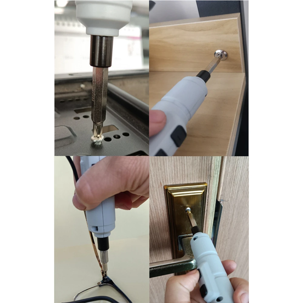 

Multifunctional Pen Type Chargring Cordless Eleciric Screwdriver Set Bits Kits Mini Power Tools Household Power Drill Hand Tools