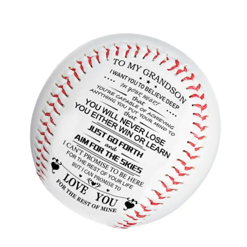 

High Stretch Hollow Baseball - You Will Never Lose White Christmas Gifts In Elastic Materials Personalized Printed Ball For In