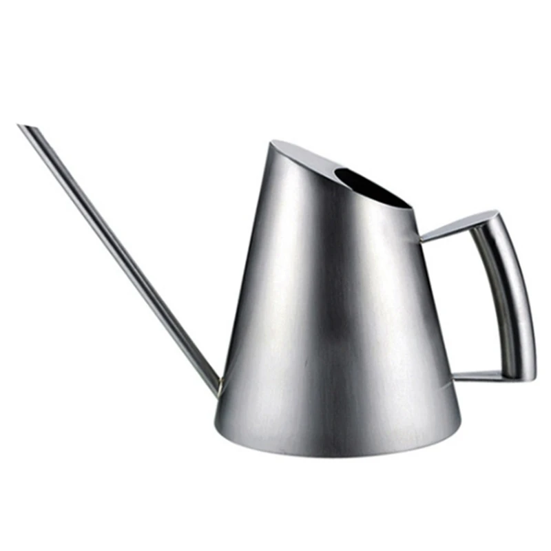

400ML Household Stainless Steel Watering Can Kettle Garden Plant Flower Long Mouth Watering Garden Sprinkling Pot