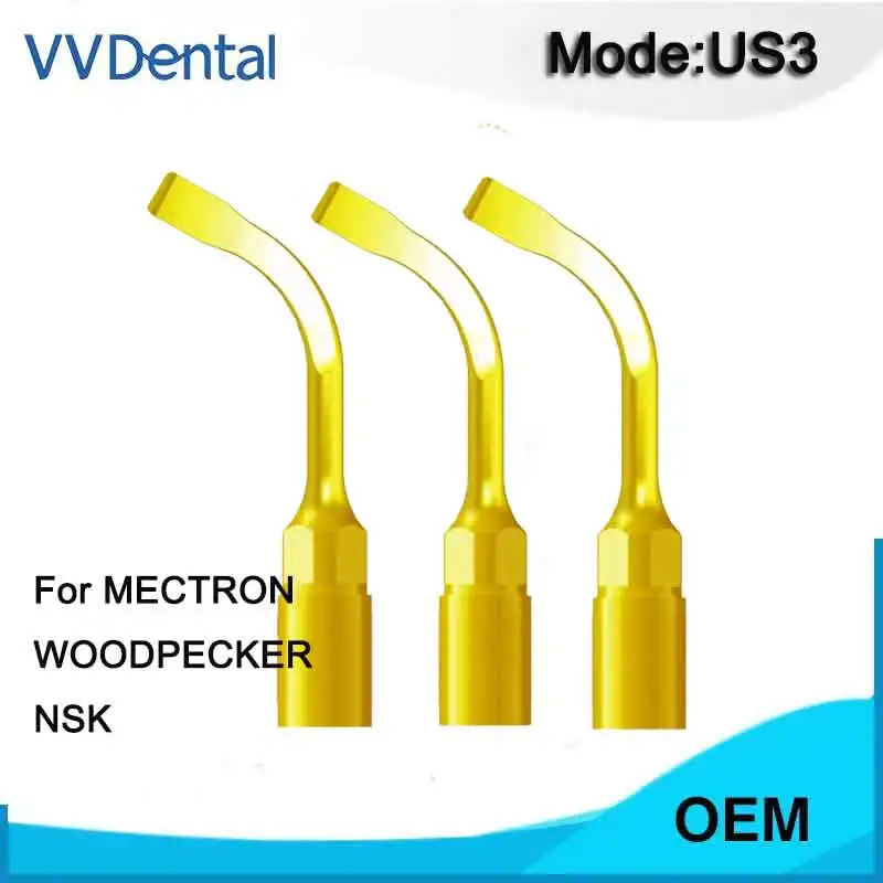 

VVDental US3 Bone Surgery Cutting Tip For MECTRON WOODPECKER NSK Scaler Handpiece Dentist Ultrasonic Dental Equipments