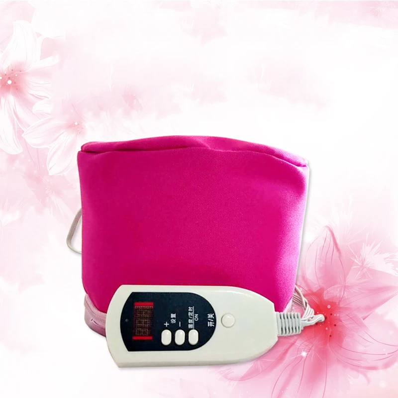 Паровая шапочка для волос с нагревом горячим маслом самостоятельного укладки