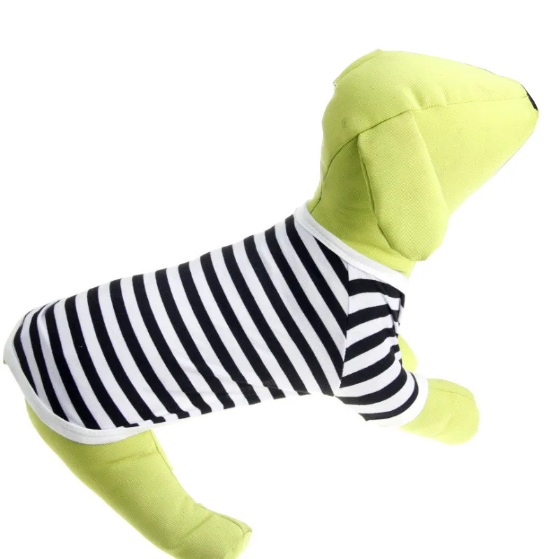 Одежда для домашних животных жилет собак футболка хлопковая одежда Летний