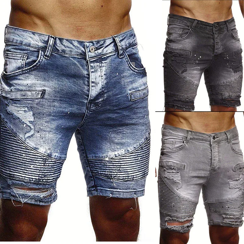 

New Fashion Leisure Men Short Jeans Brand Clothing Summer Shorts Men Jeans short mens shorts