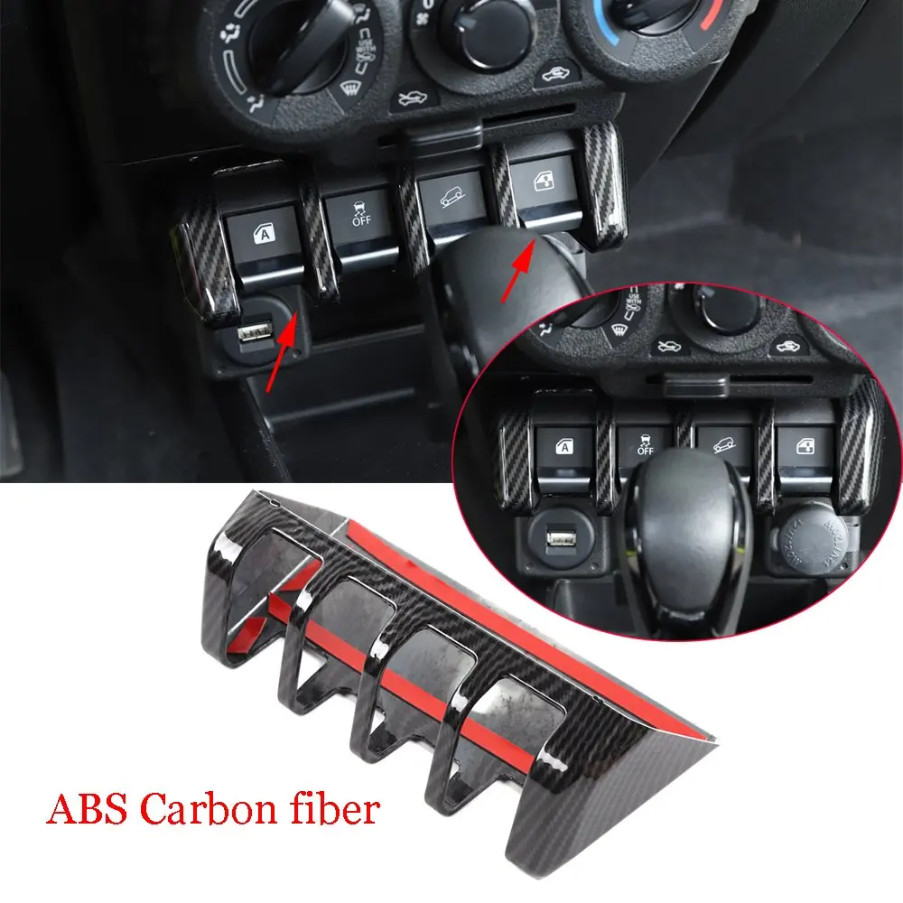 ABS Window Lift Switch Button Panel Trim For Suzuki Jimny 2019-2020 Car parts | Автомобили и мотоциклы