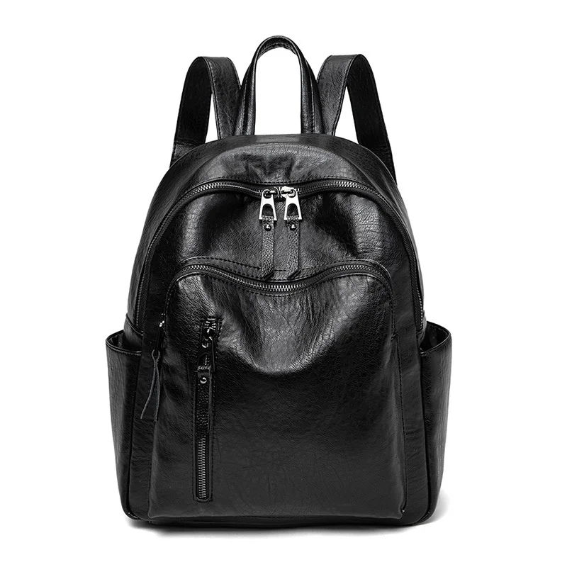 2021 Business Backpack Women's Advanced Sense Versatile Women's Fashion Temperament Backpack Student Schoolbag Mochila Feminina