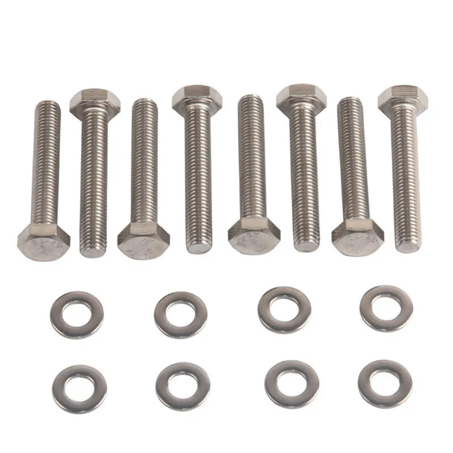 8pcs/lot 7.3L Powerstroke Diesel Exhaust Manifold stainless steel Bolt Kit for Ford F250 F350