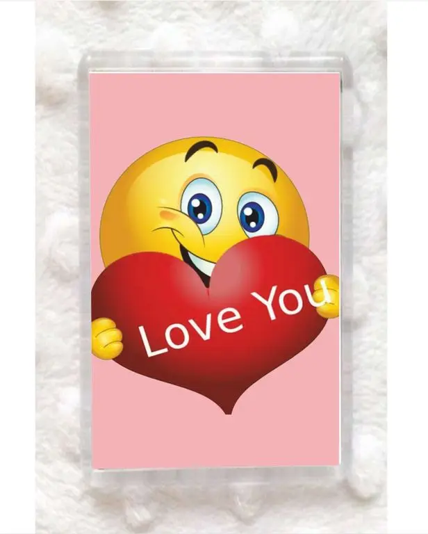 Магнит акриловый Эмодзи - Emoji № 14 | Дом и сад