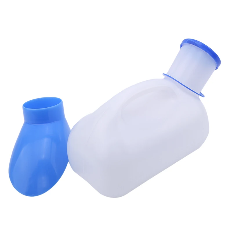 1000 ML Male Female Woman Universal Dual Urinal Patient Old Man Medical With The Interface PE Urinals Sanitary Ware Products |
