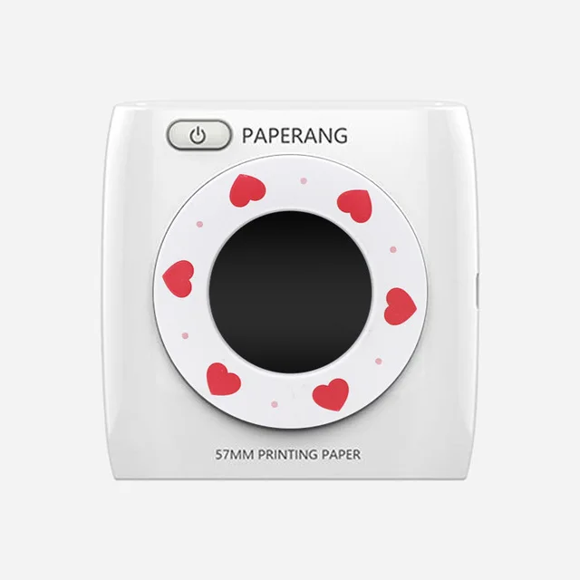 PAPERANG P2 карманный портативный Bluetooth принтер Телефон фото беспроводное подключение HD термальный принтер этикеток 300 dpi JEPOD - Цвет: Цвет: желтый