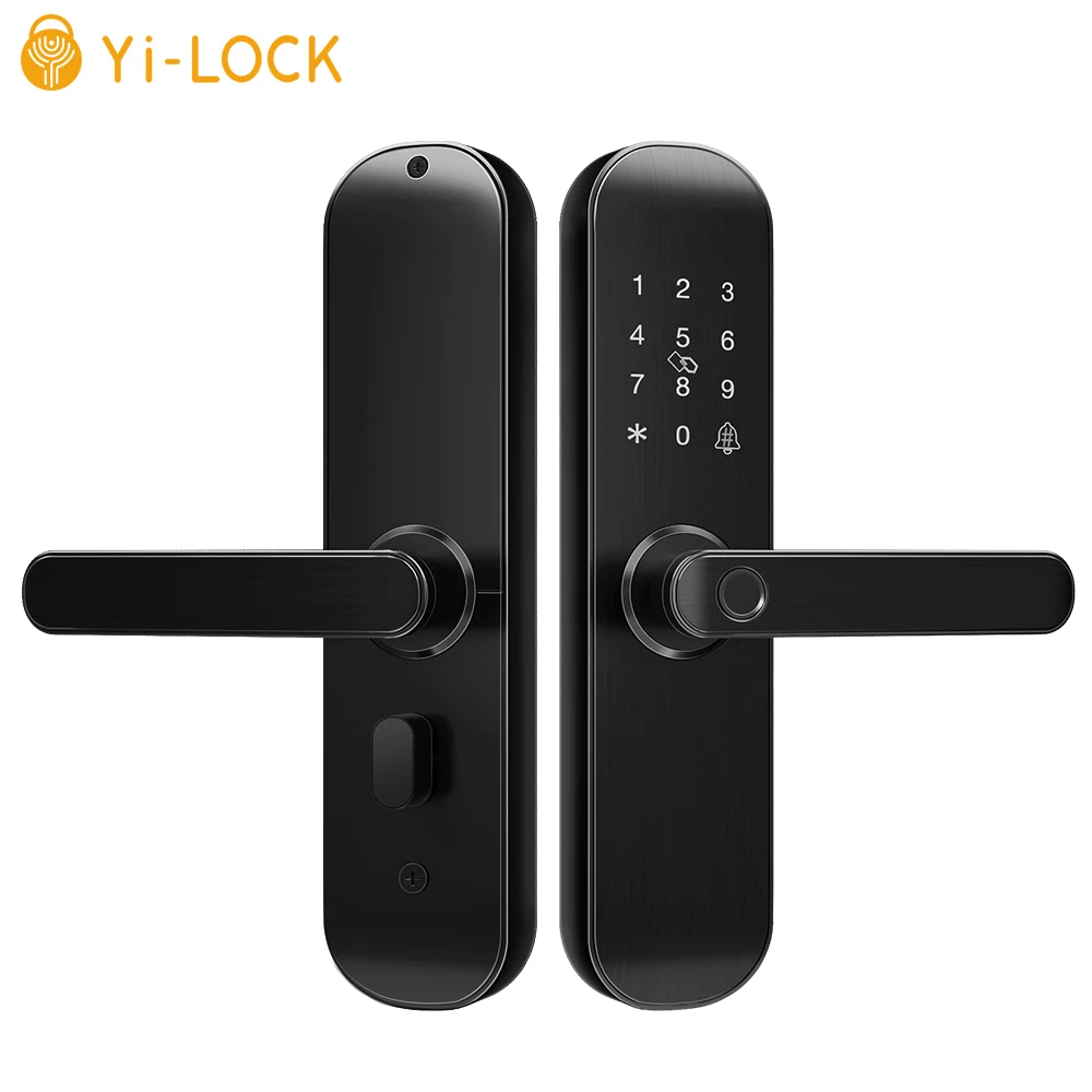 Биометрический замок отпечатков пальцев Yi LOCK умный безопасности с Wi Fi Пароль RFID
