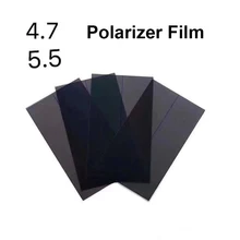 50pcs LCD Polarizer Film for iPhone 8 7 6 6S Plus 5S 5G 5C Front LCD Screen 4.7 5.5 inch Polarization Polarized Light Film Parts
