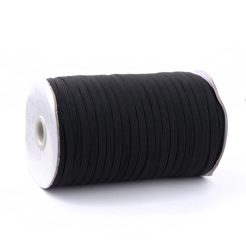 

100/200 Yards Woven Elastic Band High Elasticity And High Elasticity Knitting Spool For Sewing Crafts