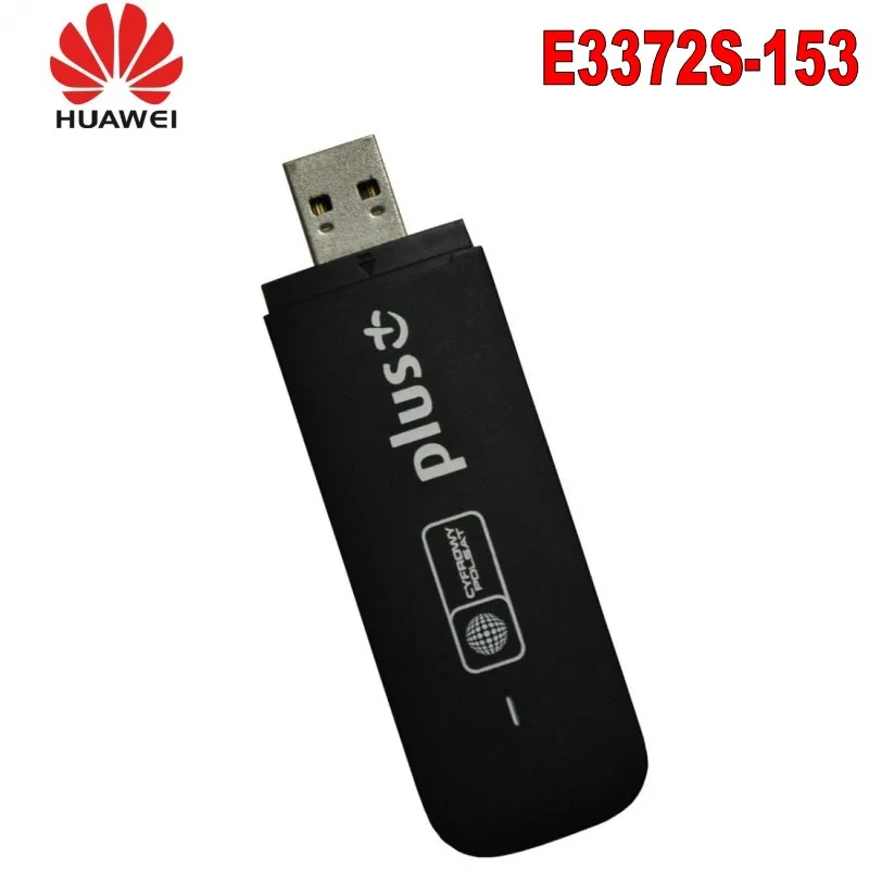 150M 4G LTE modem E3372, Huawei E3372S-153 4g usb modem with external antenna slot