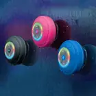 Q9 3 Вт Водонепроницаемый Bluetooth динамик светодиодный светильник большая присоска динамик TF карта ванная комната автомобиль с микрофоном громкой связи маленький динамик