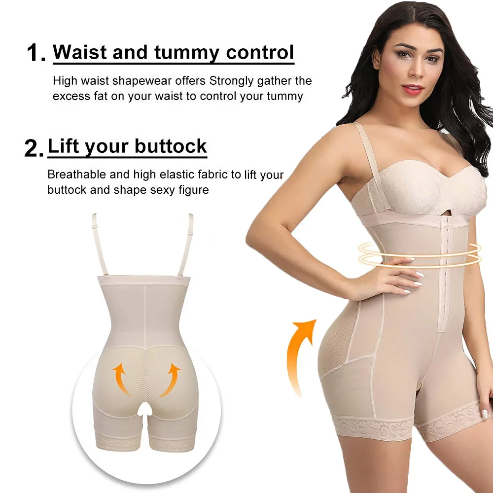Lover beauty, Корректирующее белье для всего тела, для контроля живота, талии, корсет под грудь, утягивающий корсет, съемные ремешки, контрольные трусы