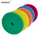 Полированные губки для полировки автомобиля, 5 шт., полировальная машинка, зеркальная деталь для лодки, автомобильная полировка, полировочные поролоновые прокладки 6 дюймов