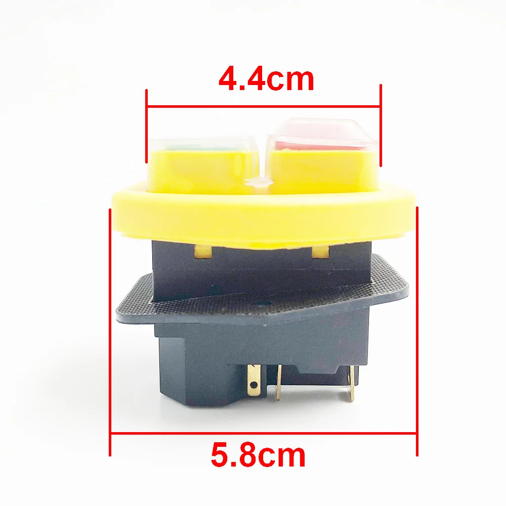 

1PC YCZ3-B button switch 220V-240V 16A 5-pin power tool switch