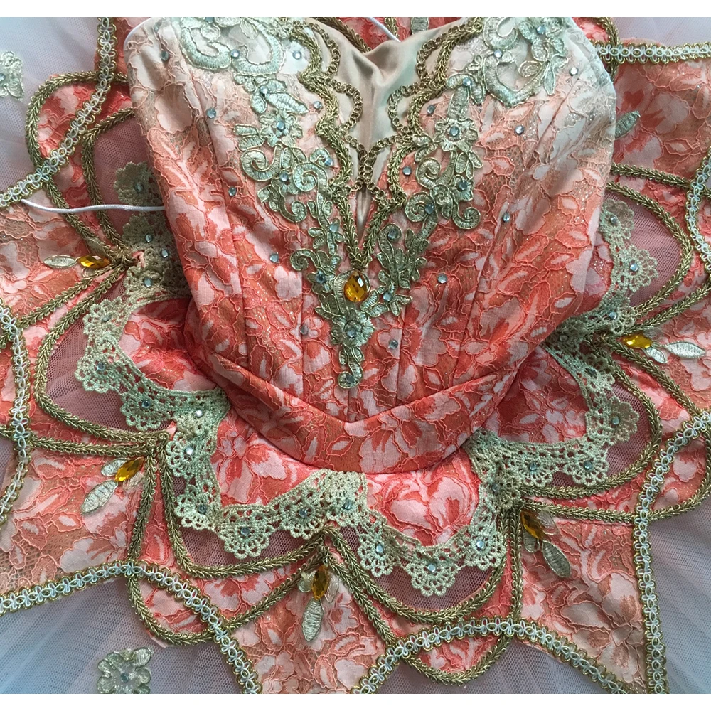 FLTOTURE светильник розовая балетная блинная пачка для девочек балетные костюмы