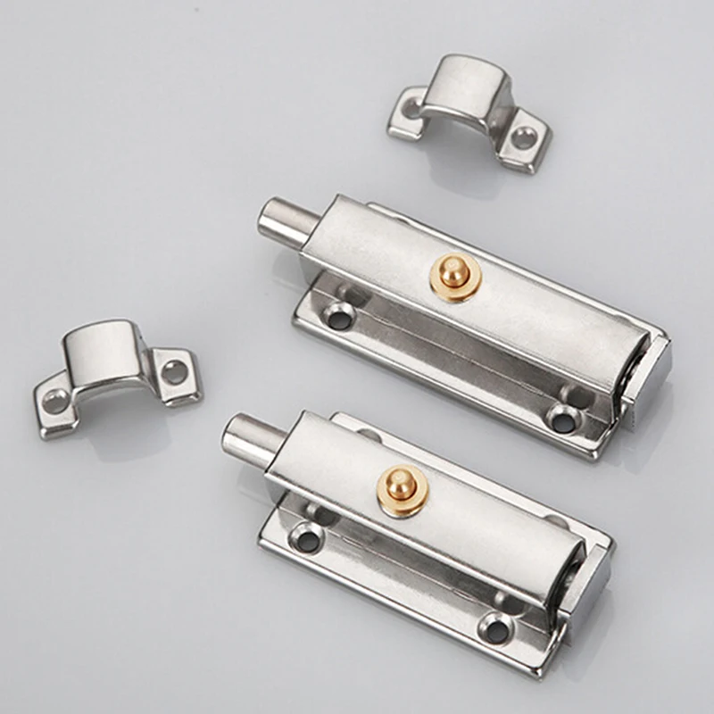 3/4/6 дюймов Нержавеющая сталь безопасности блокировки хром Дверной замок двери