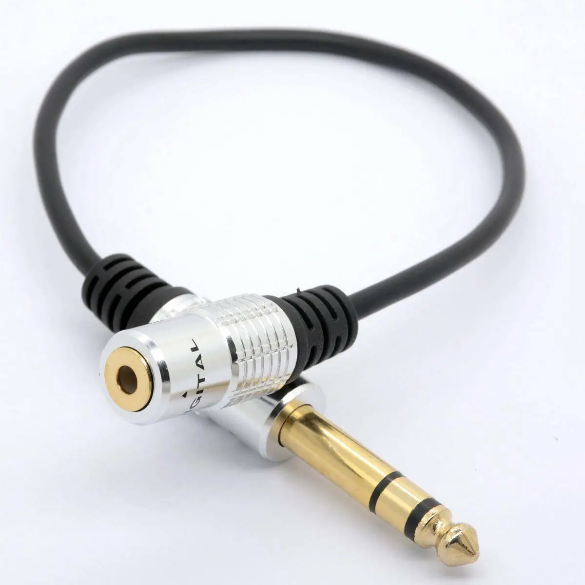 

4 шт., удлинитель для аудиокабеля, 6,35-3,5 мм