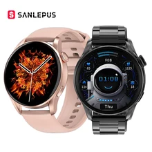 2021 NEW SANLEPUS Wireless Charging Smart Watch Women Men Smartwatch Fitness Bracelet IP68 Waterproof For Android Apple Huawei