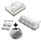 Мини-клавиатура с 4 клавишами и колпачками для клавиш сделай сам