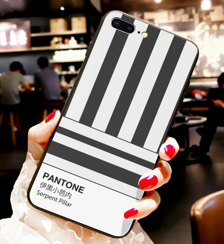 Kamado Nezuko Kimetsu no Yaiba Demon Slayer Pantone мягкий черный чехол для телефона для iphone 6/6s 7/8, 7 Plus/8 Plus, X, XS i11 i11pro - Цвет: 24101