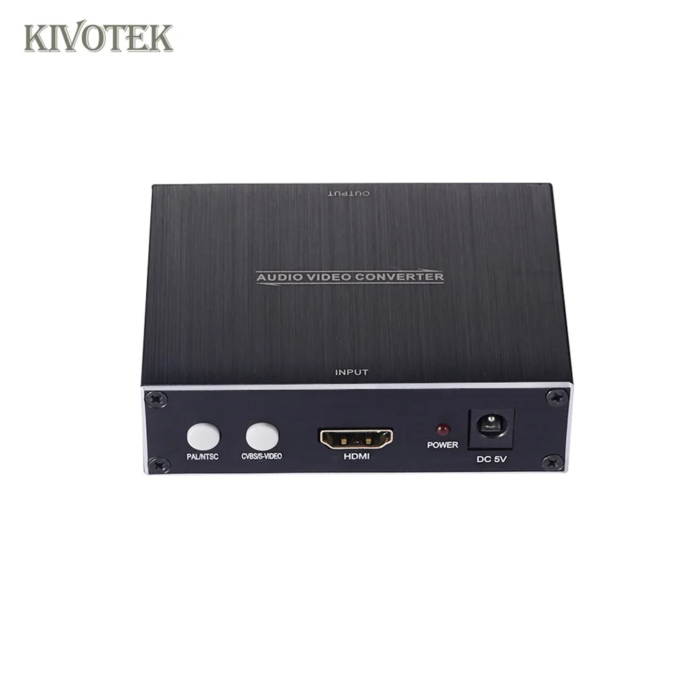 Переходник с HDMI на RCA/CVBS + S-видео конвертер скалер In-HDMI PAL NTSC 1080p для HDTV XBOX PS3/4