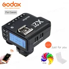 Godox X2T-C TTL 18000s 2,4G Беспроводной с триггерным управлением для цифровых зеркальных камер Canon и Godox TT685C TT350C V860II-C TT600 AD200