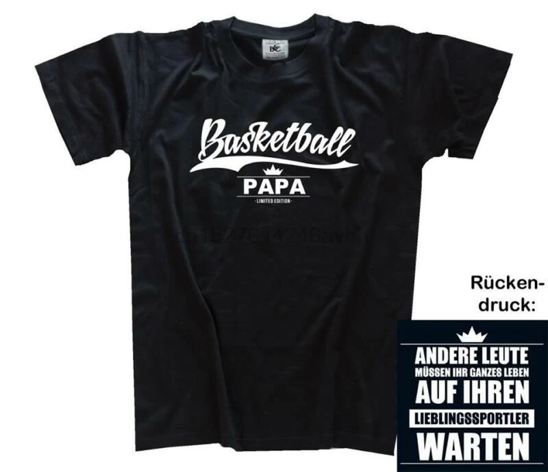Баскетбольная Футболка PAPA-ANDERE LEUTE MuSSEN DAS GANZE LEBEN WARTEN S-XXXL |