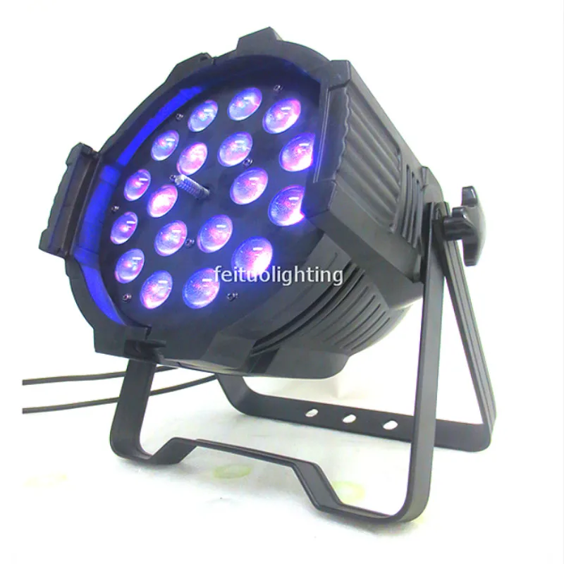 С масштабированием светодиодный Par Can 18x18 Вт RGBWA UV 6 в 1 Led Zoom для свадьбы DJ Disco|Эффект